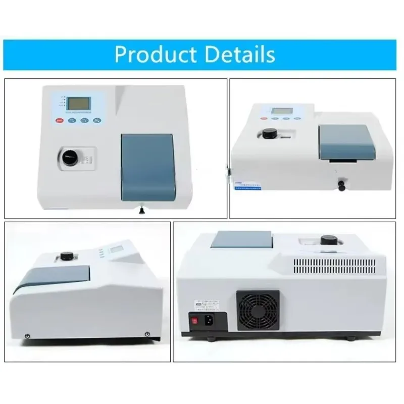 Easy-to-use UV-Vis Spectrophotometer for Basic Transmission Measurement Spectrophotometer 721N 722N 752N with CE Certificate