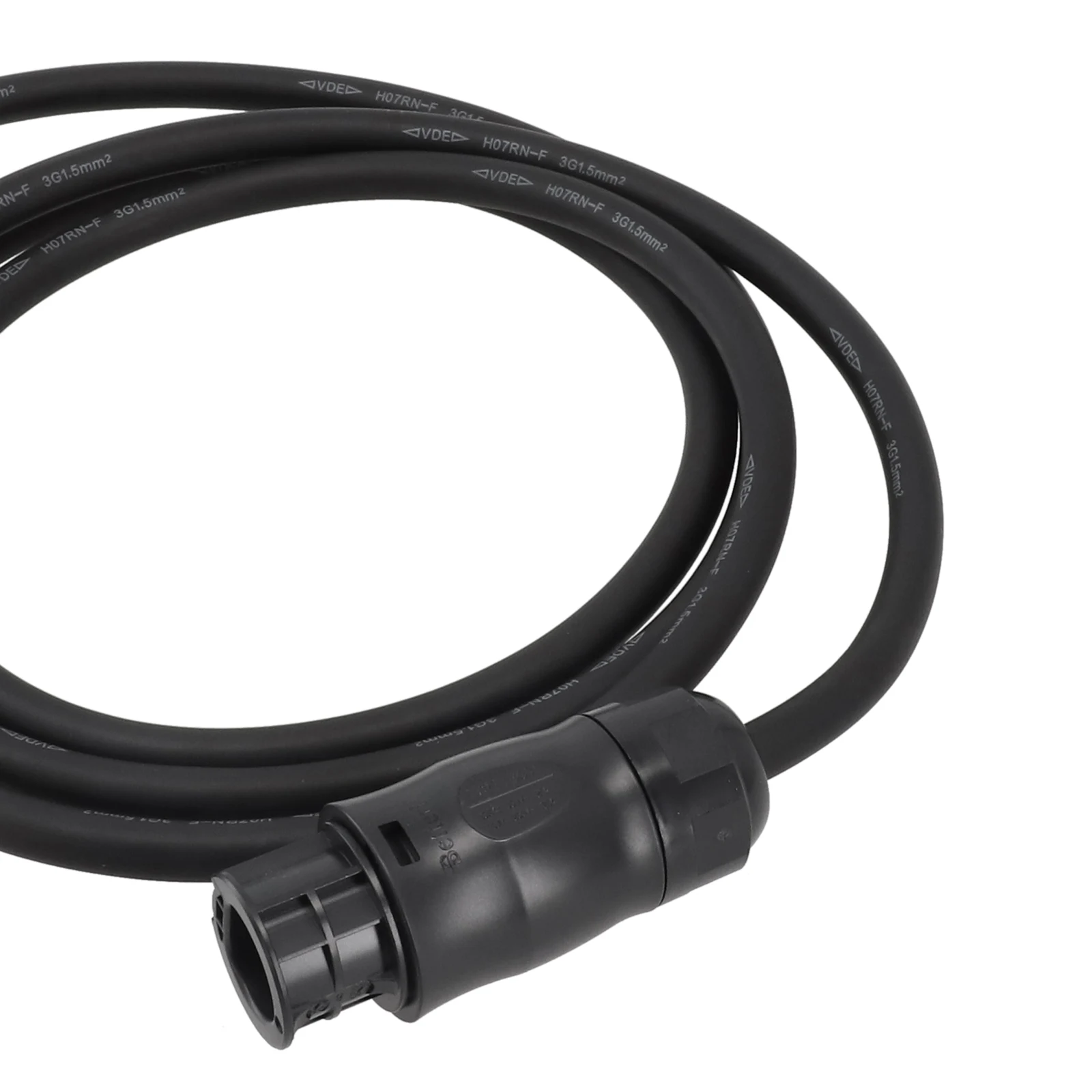 BC01 Female to Standard Socket Power Cord for Single-Phase Inverters Used in Balcony Solar and Roof-Mounted Photovoltaic Systems