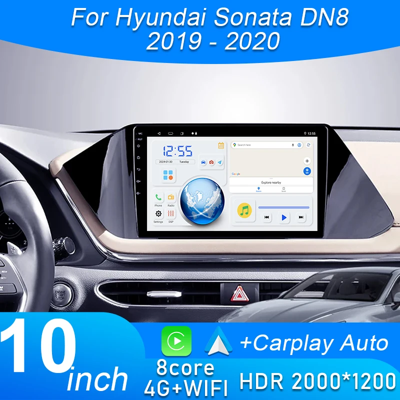 

Автомобиль для Hyundai Sonata DN8 2019-2020 Android-навигация Радио Видео Мультимедийный плеер GPS Аудио Авторадио HDR Экран Приборная панель