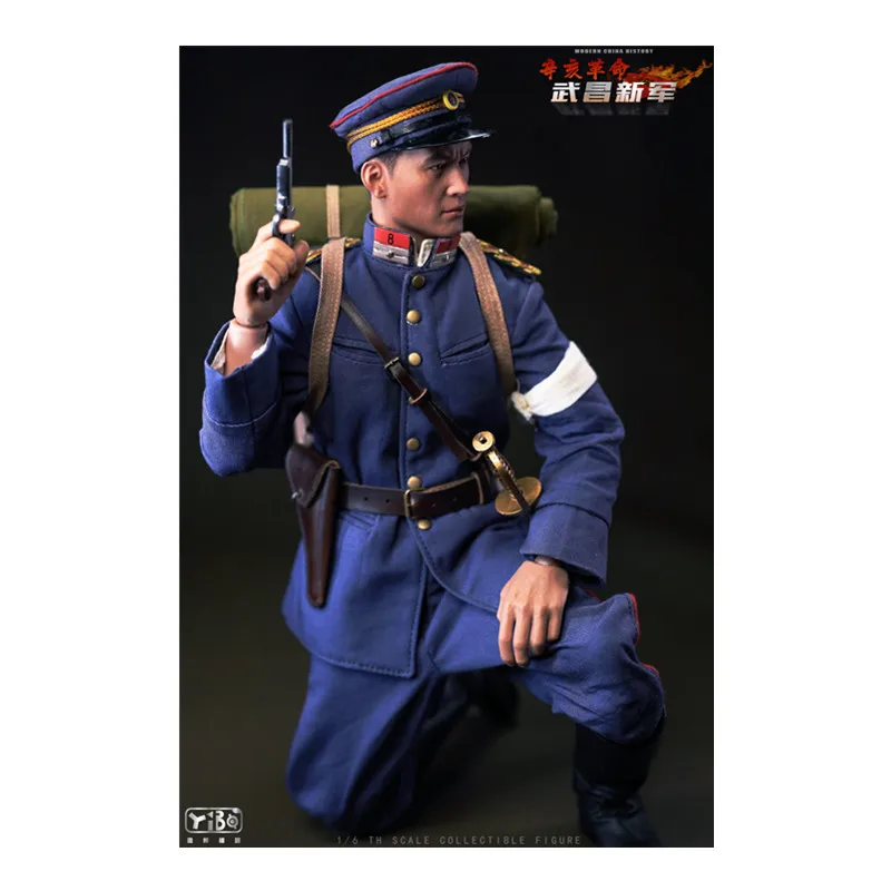 Yibo-Model Play YIBO-003, Revolução Xinhai Wuchang, Novo Exército Movable Dolls, Action Figure in Stock, 1:6