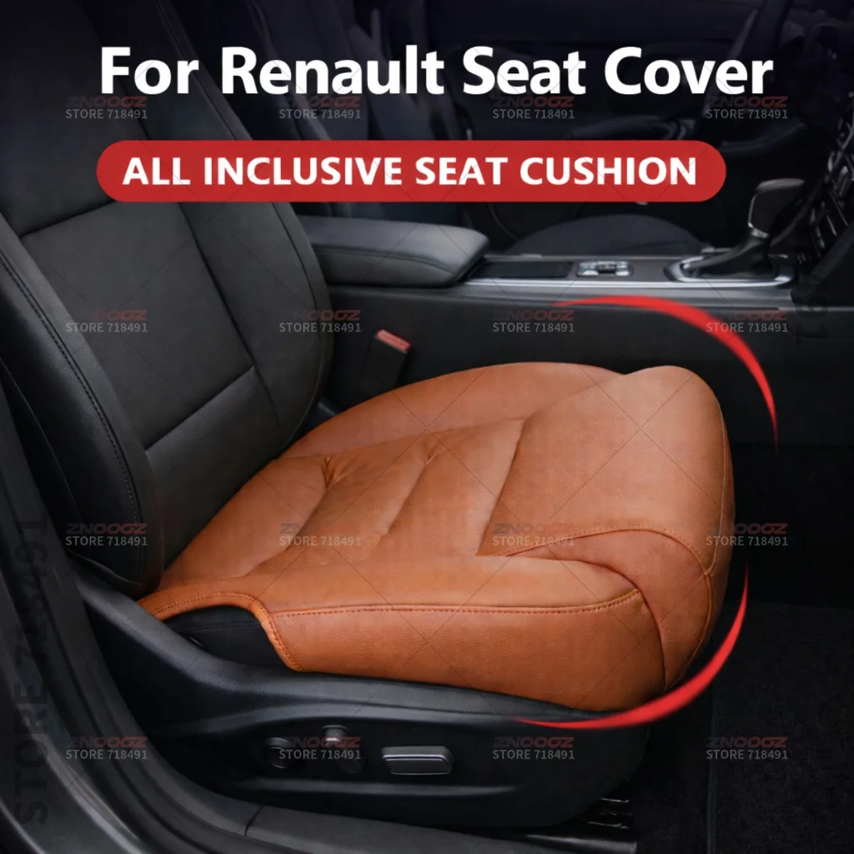 

Подушка-удлинитель для поддержки ног в сиденье автомобиля из пены с эффектом памяти для Renault Koleos, Megane, Clio, Captur, аксессуары для интерьера