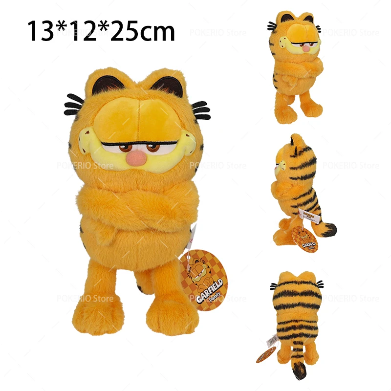Originele Garfield Pluche Speelgoed Zachte Heerlijke Eten Serie Garfield Oddie Blessing voor Welvaart Kat Anime Pluche Poppen Sleutelhanger Cadeau