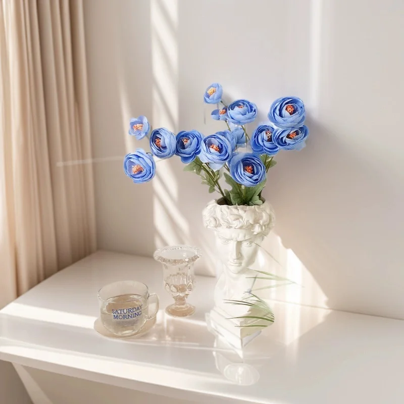

Nordic Ins style David pen holder vase hydroponic ornament makeup table makeup brush storage bucket flowerpot retro decoration