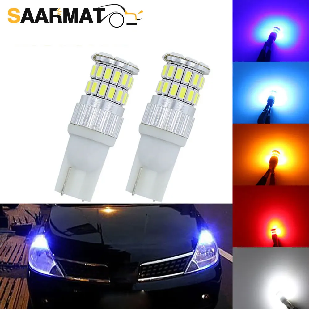 2Pcs LED Clearance Lights T10 W5W 194 168  2825 Lamp for Opel Astra F G H Corsa B C D Vectra B C  Zafira A B Agila A B Antara A