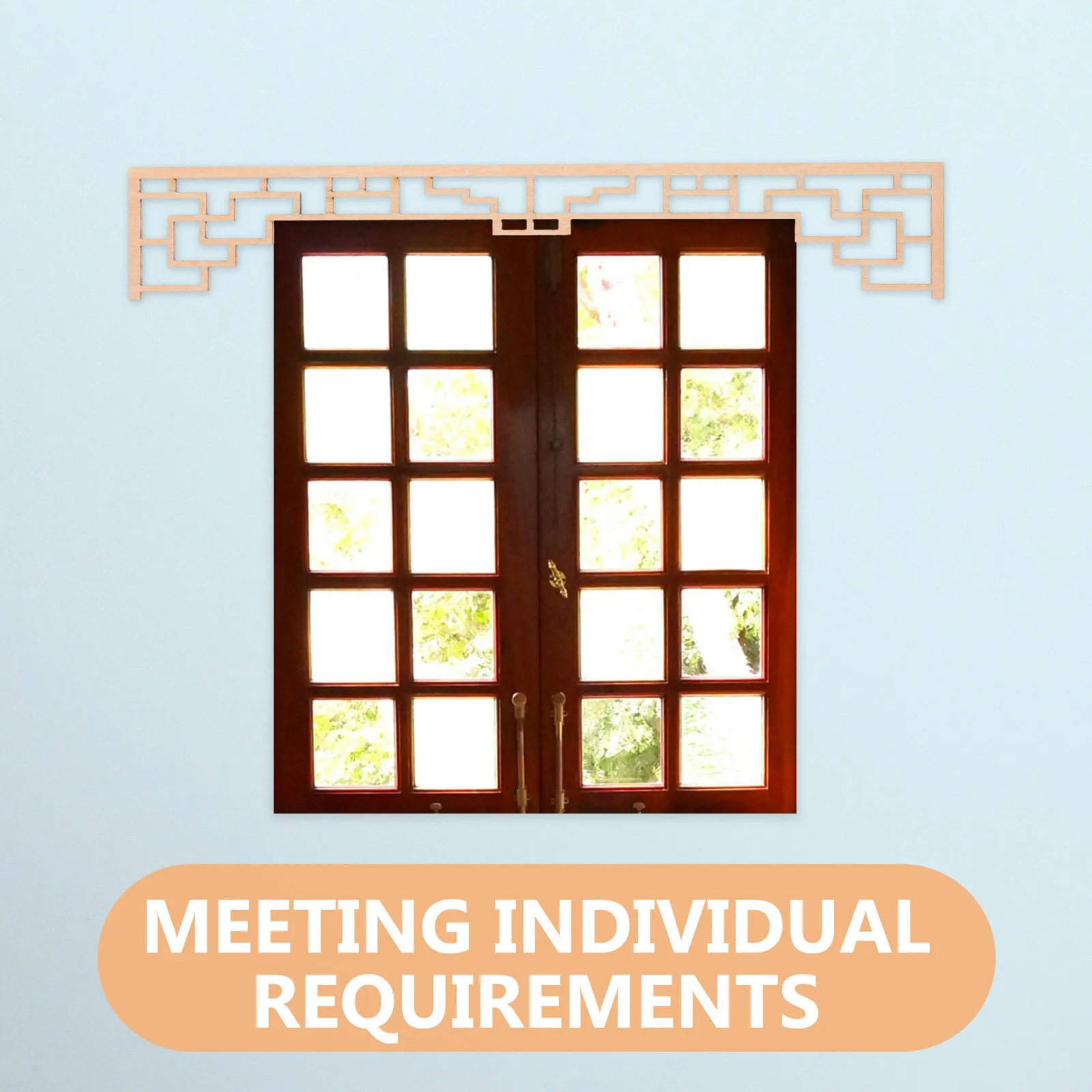 4 szt. Miniaturowe ekraniki z chińską architekturą, niedokończone drewniane rzeźbione dekoracje narożne, zestaw DIY do mini domków, materiały do rękodzieła.