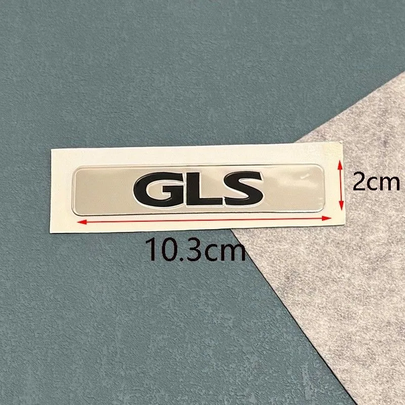 1 Pieza de Adhesivo 3D para Emblema Pajero GLS V90, para Montero V80 3.8 V6, Insignia para Shogun V70, Letras para Neumáticos V60 GLX, Dorado o Plateado
