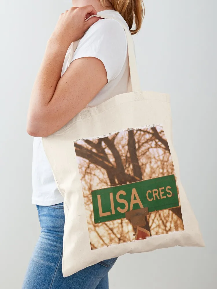 Lisa sticker, Lisa magnet, Lisa mug, greeting card Tote university shopper custom canvas Canvas Tote hand bag ladies Tote Bag