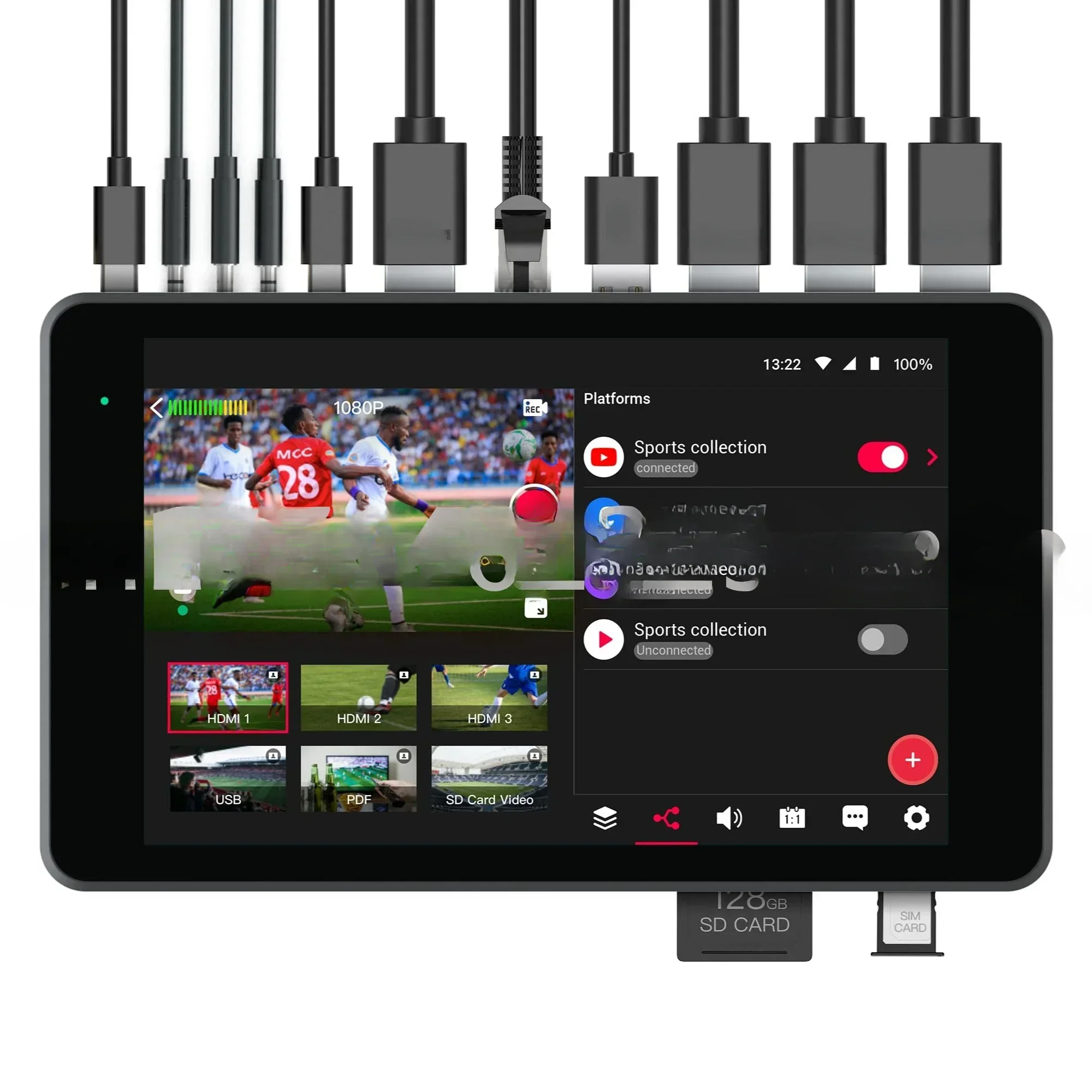 The Ultimate All-In-One Multi-Cam Live Streaming & Switching System