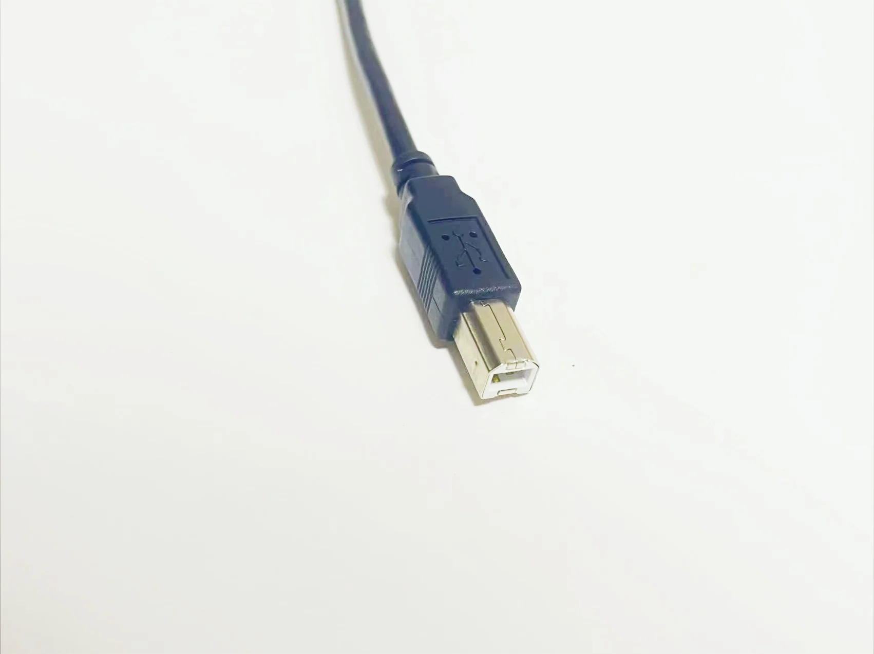 Manufacturer wholesale USB print line male to female, with ear screw hole can be fixed BM to BF print extension line