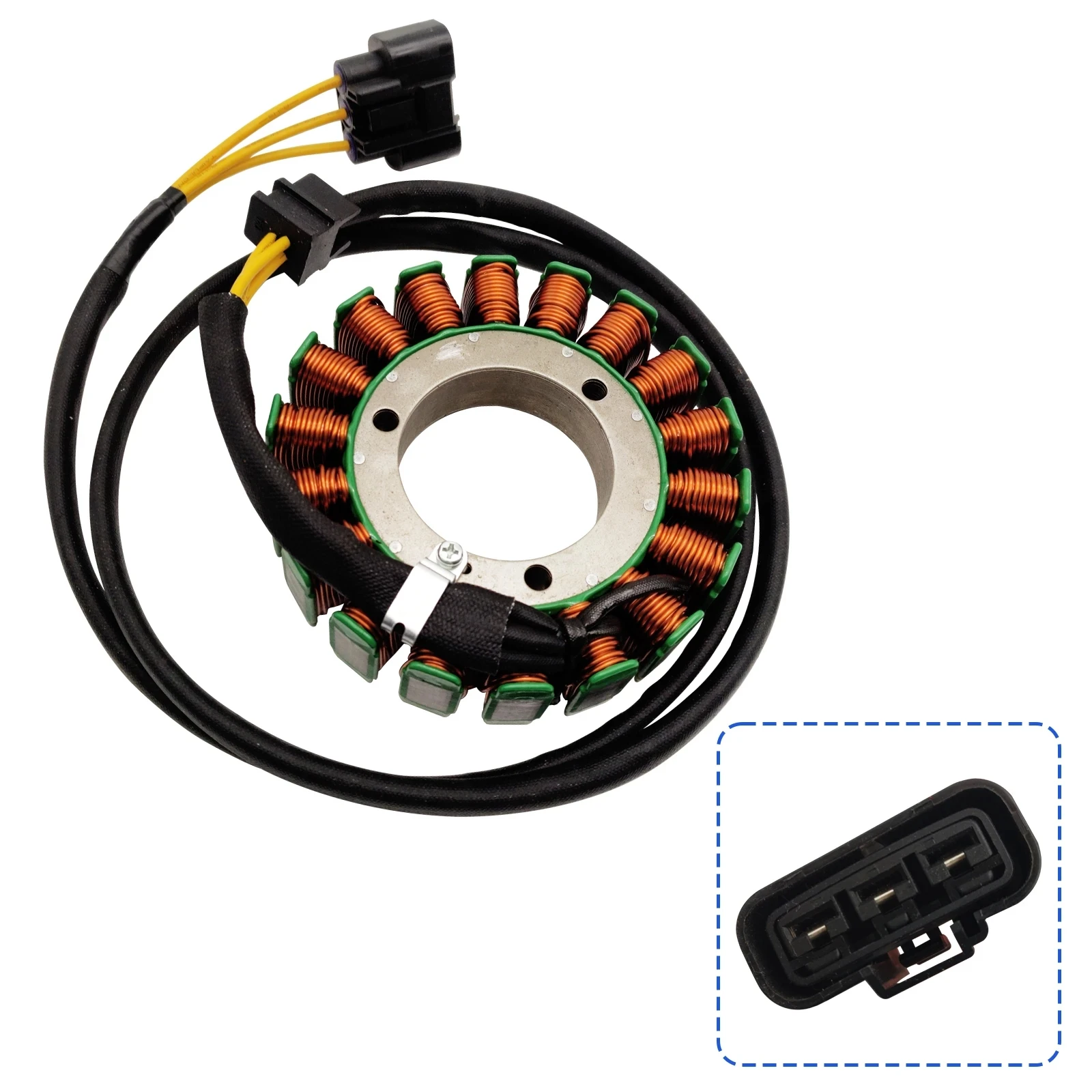 

Magnto Stator 18 Pole Stator Coil MAGNETO ASSY For CF ZFORCE 800 UFORCE 1000 ATV UTV High-Power 0800-032000-4000