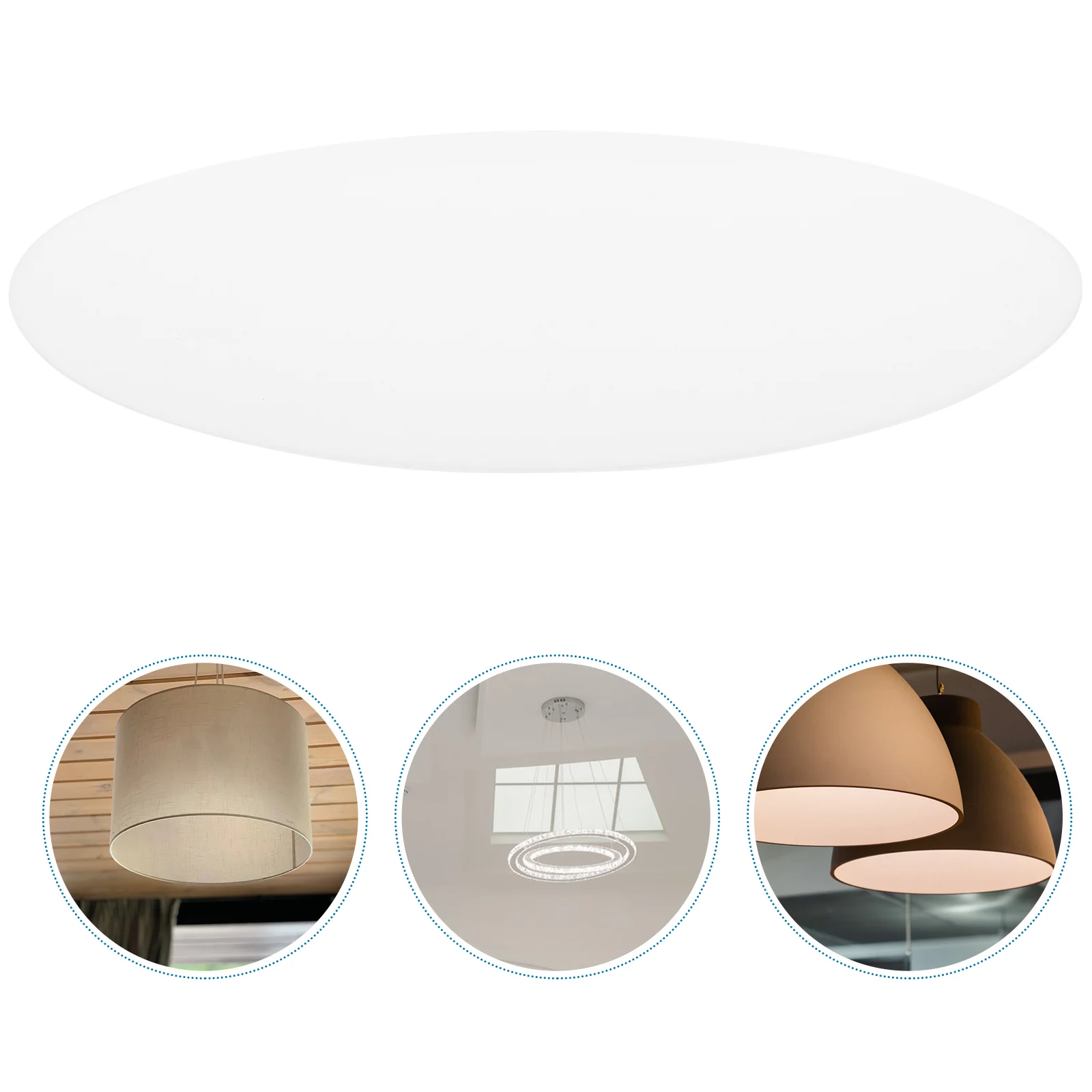 

Air Ceiling Lamp Diffusers Recessed Lighting Plates Acrylic Sheet White Downlight Travel