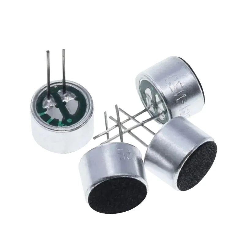 10 szt. Mikrofon elektretowy 9767 9x7mm z 2-pinowym pick-upem