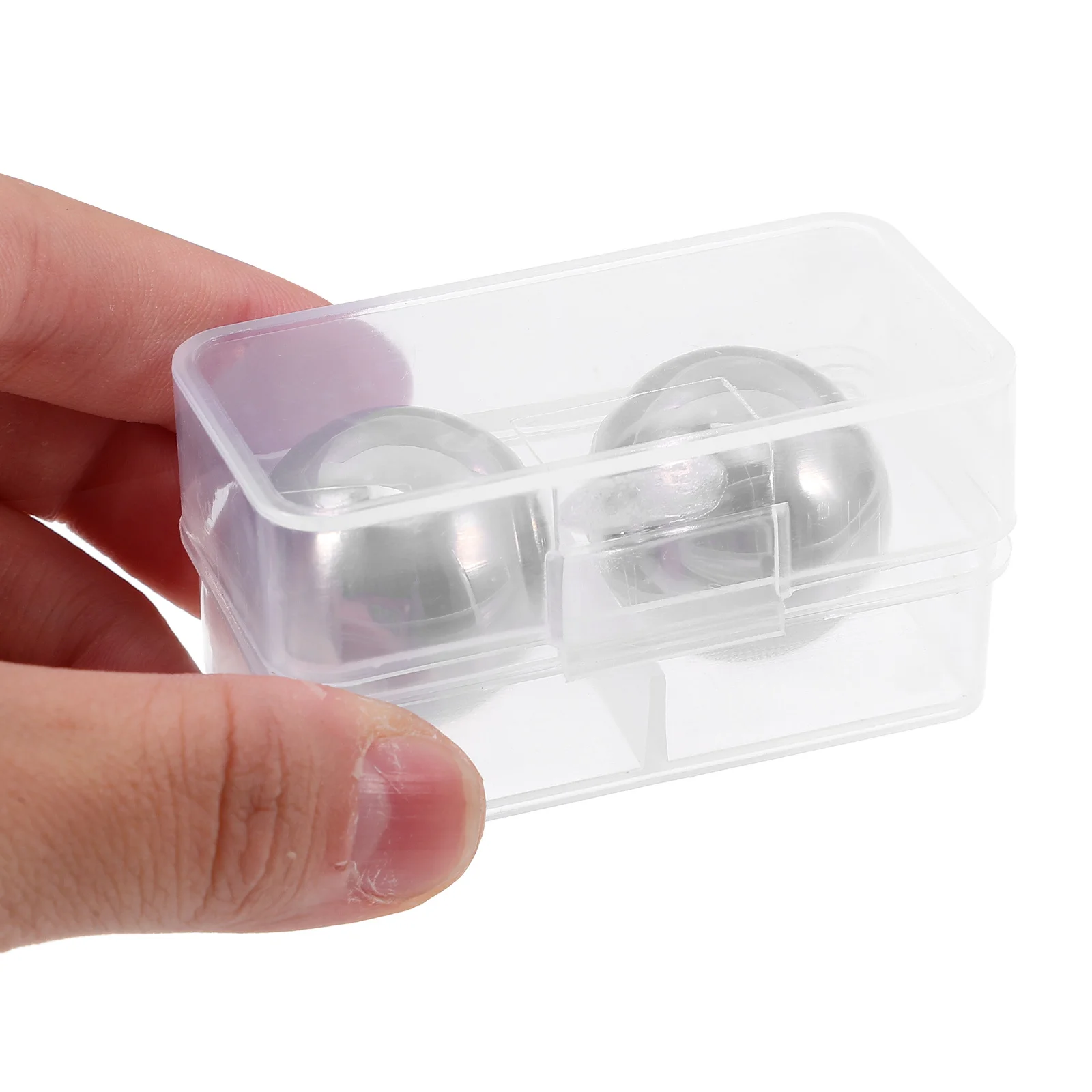 

2Pcs Stainless Steel Reusable Ice Balls Whiskey Stones Chilling Stones Non Melting Ice Balls for Whiskey Beverage Cooler