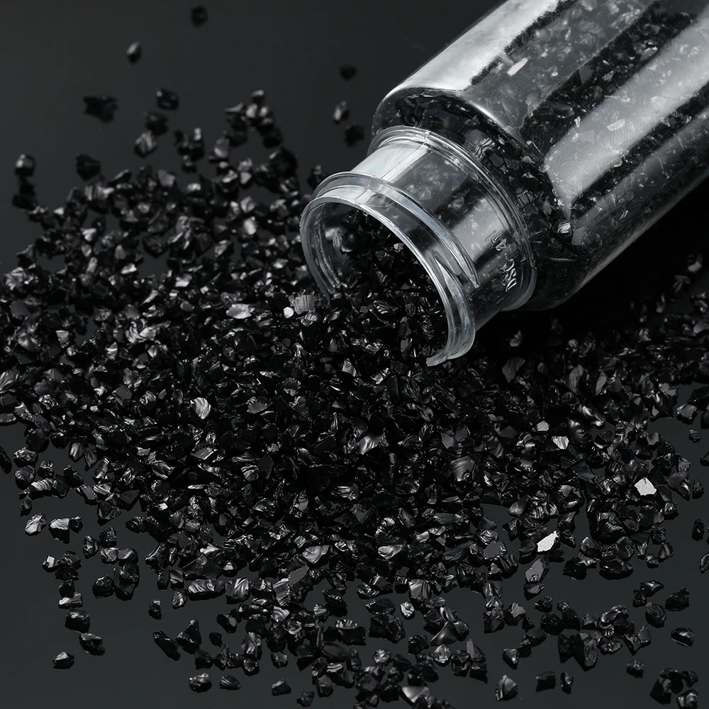 30 g/Flasche Glas Zerkleinerte Steine Harzfüllungen für DIY Epoxidharzform Unregelmäßige Kristall Nail Art Dekoration Schmuckherstellung