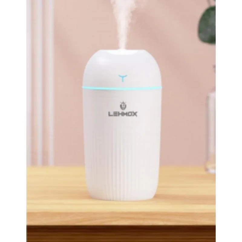 مرطب الهواء بالموجات فوق الصوتية USB مع ضوء LED ، ناشر الزيوت العطرية ، منقي السيارة ، بخاخات مضاءة ، البرازيل