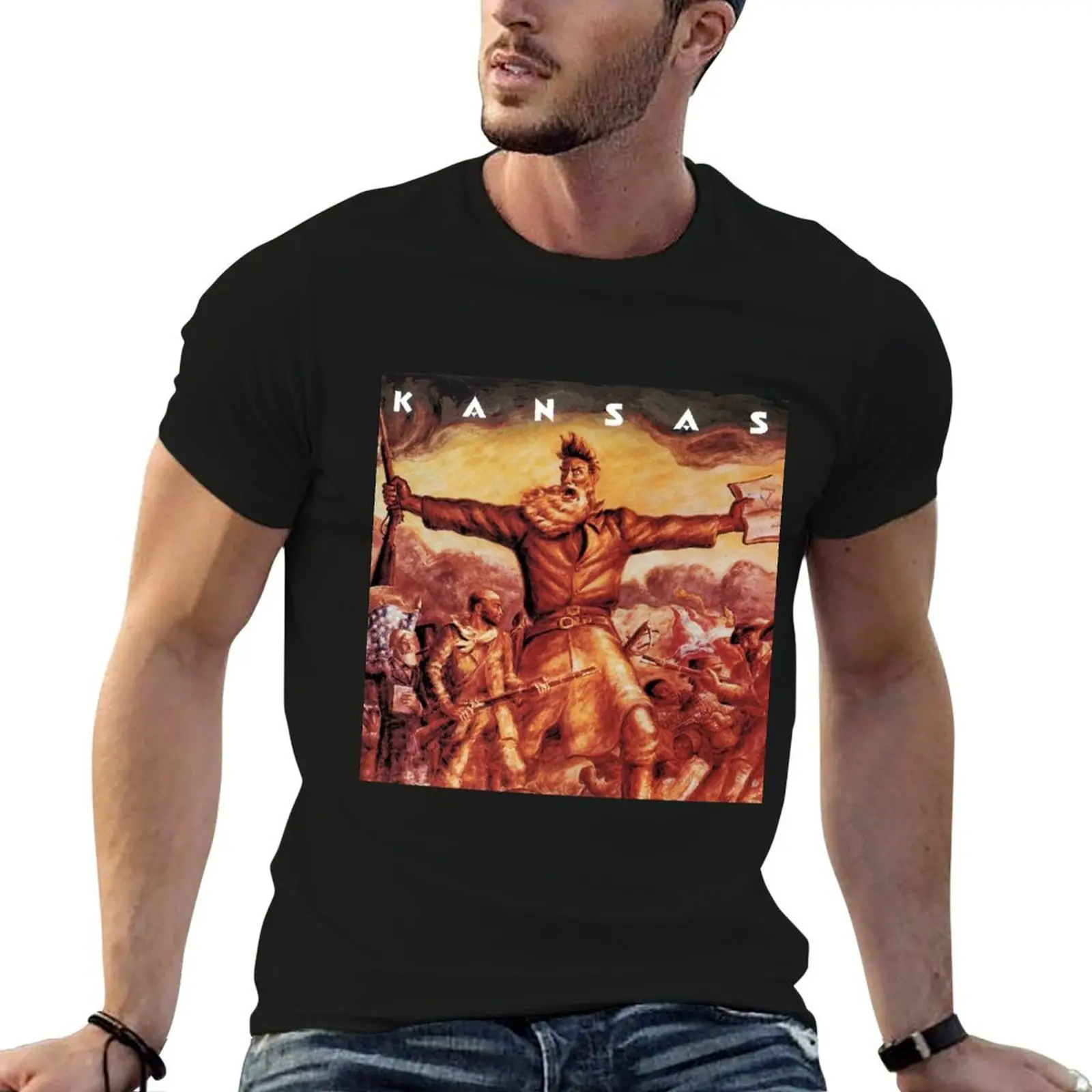 

Kansas T-Shirt t shirt man plain man t shirts for men T-Shirt