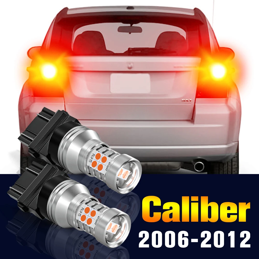 2pcs LED Brake Light Bulb Lamp For Dodge Caliber 2006-2012 2007 2008 2009 2010 2011 Accessories