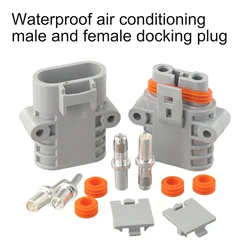 Paar Voor Anderson 50 Amp 600V 6 Grey Heftruck Kabel Power Connectors Plug Zonnepaneel Draad Connector Envio Gratis Kway