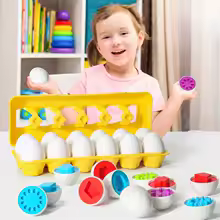 Puzzle Œufs Montessori d'Appariement