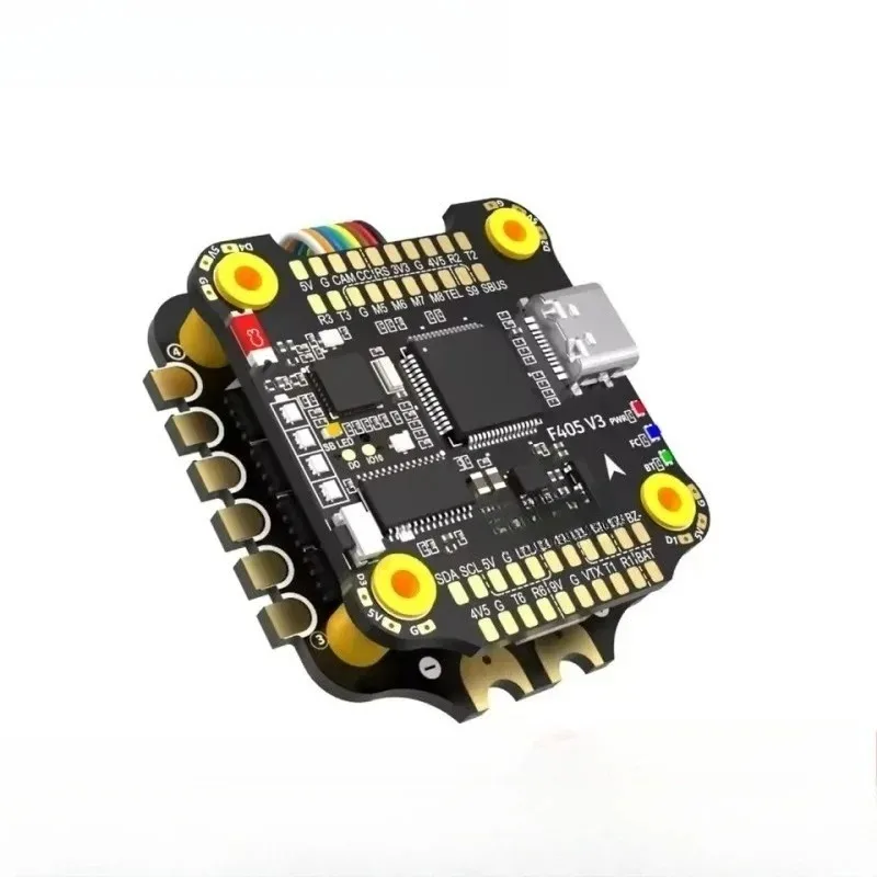 3-6S 30X30 BMI270 F405 V4 FC Flight Controller F4V4-55-Stack BLHELIS 4in1 ESC for FPV Freestyle Drones DIY Parts