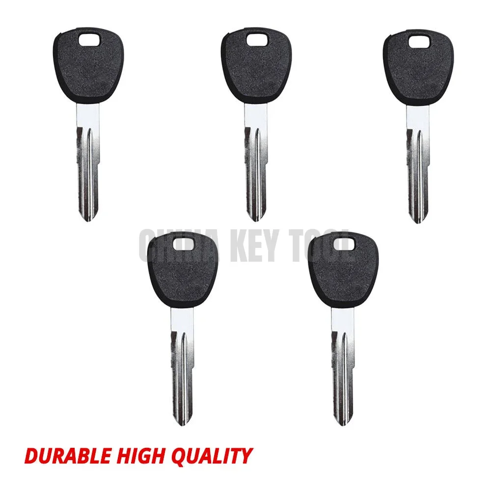 5x Transponder Key Shell Case With Blade HON58R for Honda With Chip Holder