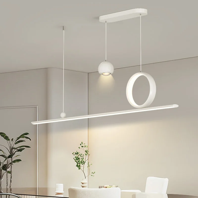 Lampada a sospensione moderna e minimalista per tavolo da pranzo cucina isola ufficio semplici lampade a sospensione a LED apparecchio di illuminazione per la casa