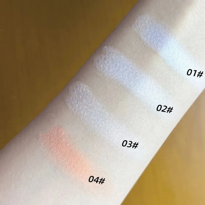Matte Highlighter Powder Eyeshadow Palette White Long Lasting Natural 3D Brightening Eye Makeup Palette Brighten Face High Gloss gallery 5