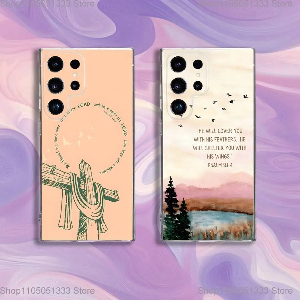 

South Korea SEOUL Travel Phone Case For Samsung S24,30,21,22,23,20 FE,lite,PIus,Ultra,5G,Note,9,10 Transparent Cover