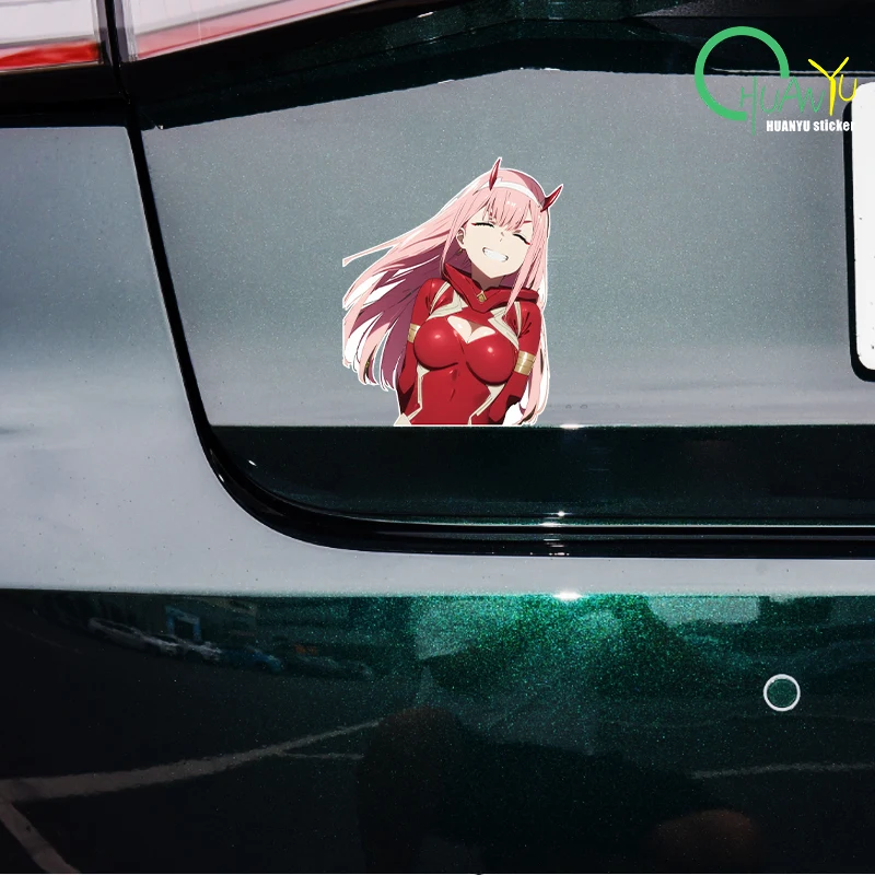 DARLING in the FRANXX National Team Car Window Motorcycle Waterproof Reflective Sticker