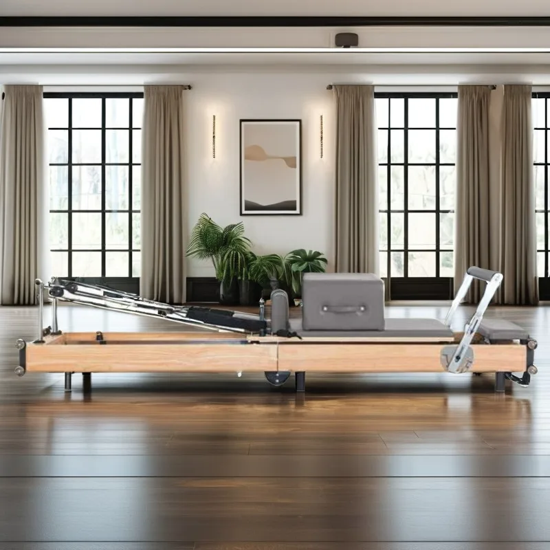 

YTYIN Multifunctional Studio Professional Yoga Body Core Training Balance Bed Portable Foldable Pilates Reformer