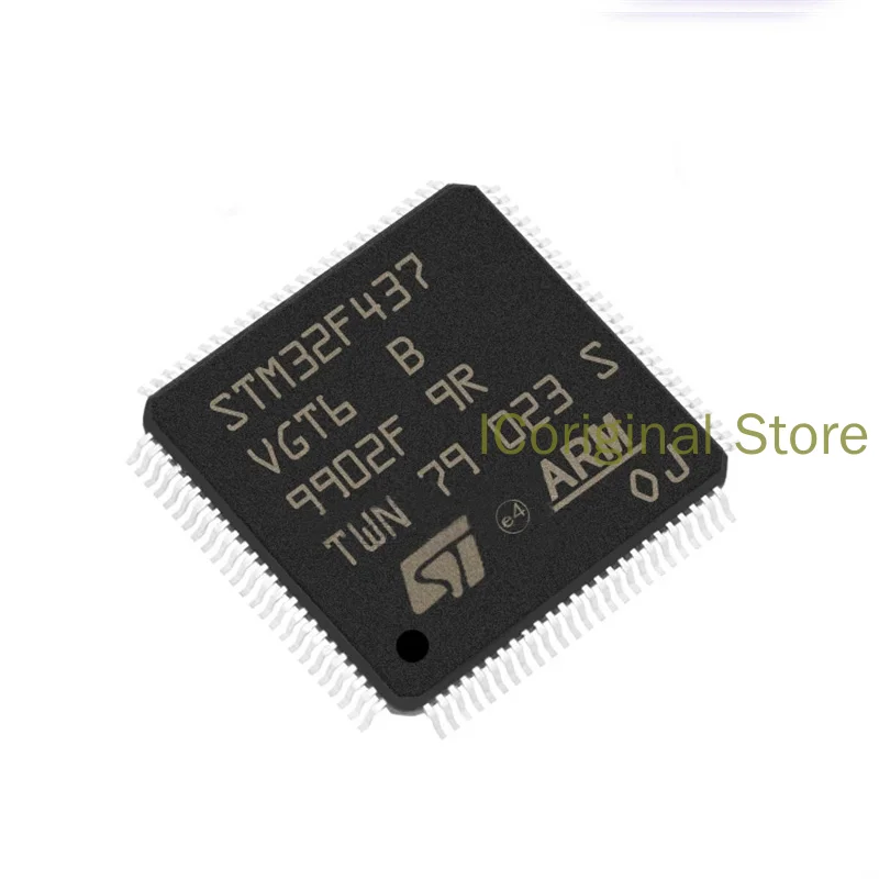 

Original STM chip STM32F437VGT6 LQFP100 ARM microcontroller 32-bit MCU chip micro controller 437VGT6 VGT6 LQFP-100