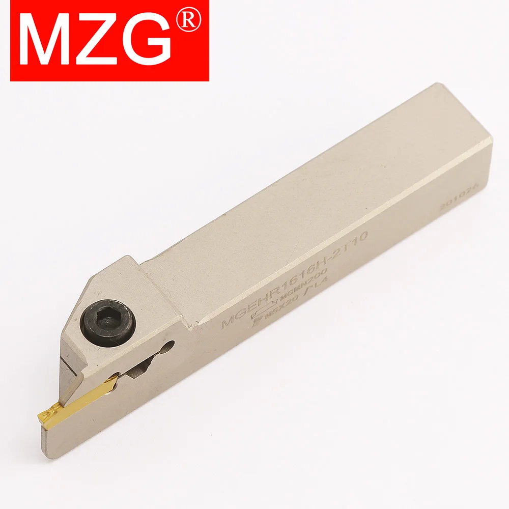 MZG MGEHR MGEHR1010 MGEHR1212 MGEHR1616 MGEHR2020 Spring Steel Grooving Holder Slotting Turning Tool for Carbide Insert MGMN