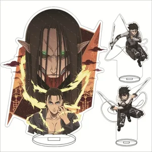 1 adet anime, titan eren mikasa armin levi ackerman reiner akrilik tutucu anahtarlık masa ekran süsler aksesuarları En çok satılan 12, anahtarlık, mikasa-no. 10