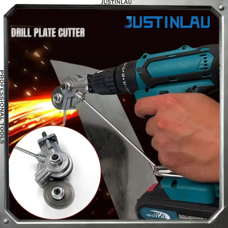 JUSTINLAU Electric Drill Sheet Cutting Tool Accessories Metal Sheet Cutting Tools Sawing Machine Metal Sheet Cutting Tools