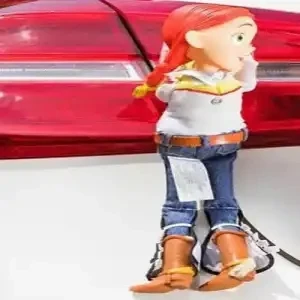 45 cm Toy Story Sherif Woody Buzz Lightyear Auto Poppen Speelgoed Buiten Hang Speelgoed Leuke Auto Accessoires Auto Decoratie Pop