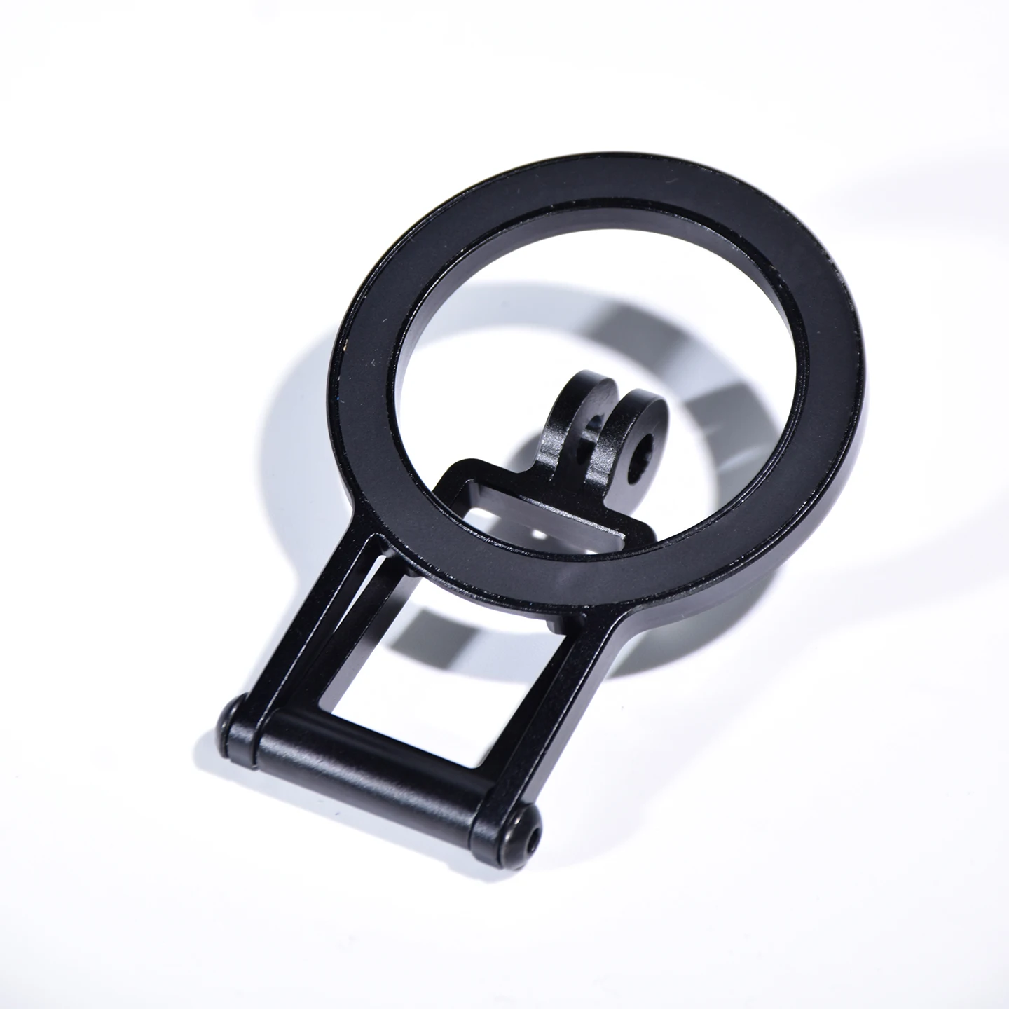 Aluminum Action Camera Magnetic Phone Tripod Mount for MagSafe iPhone 16 15 14 Samsung Camera Mic Light Monitor