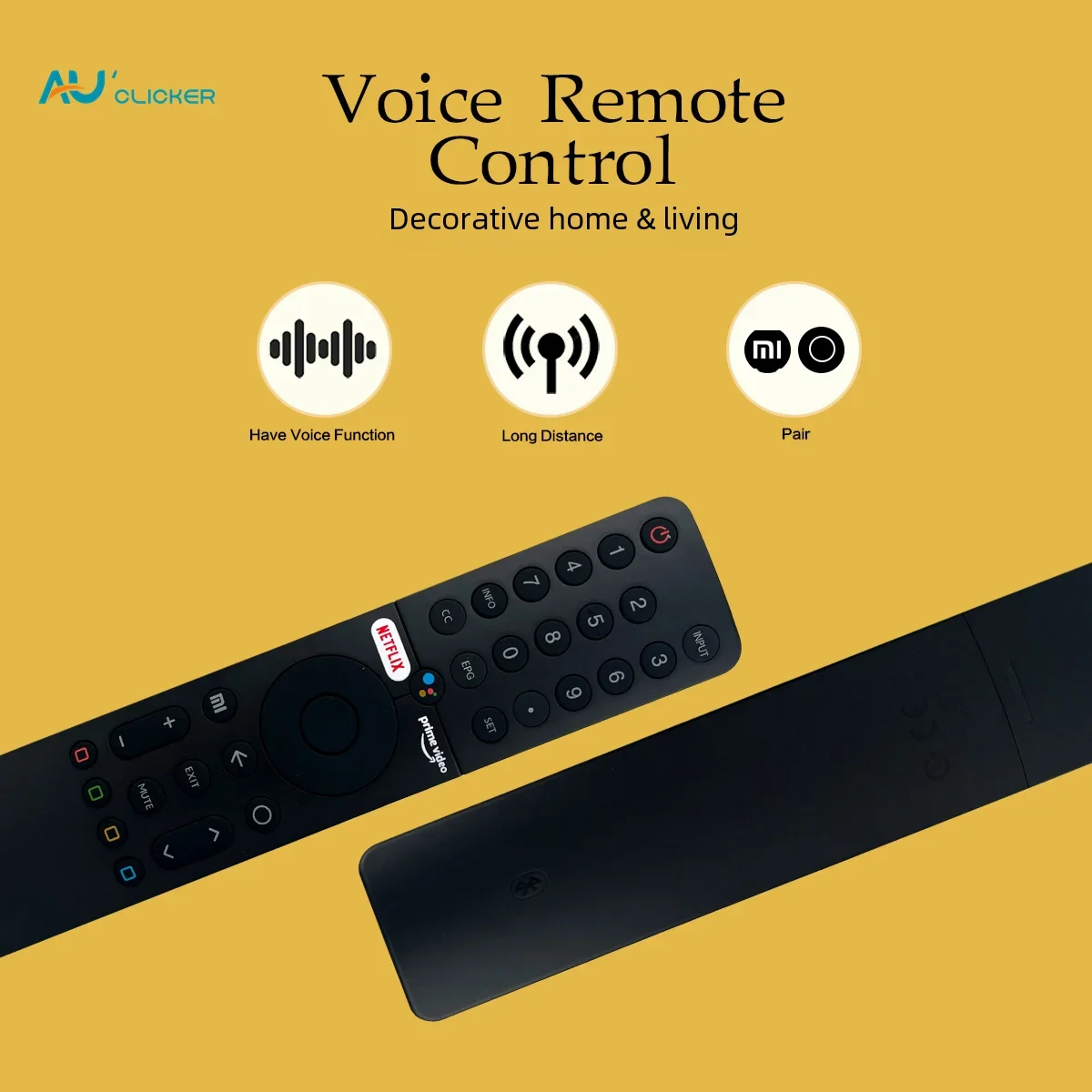 XMRM-19 Wireless Voice Remote Control For Xiaomi Mi TV Android 4K P1 Smart TV Voice Remote Control L43M6-6AEU