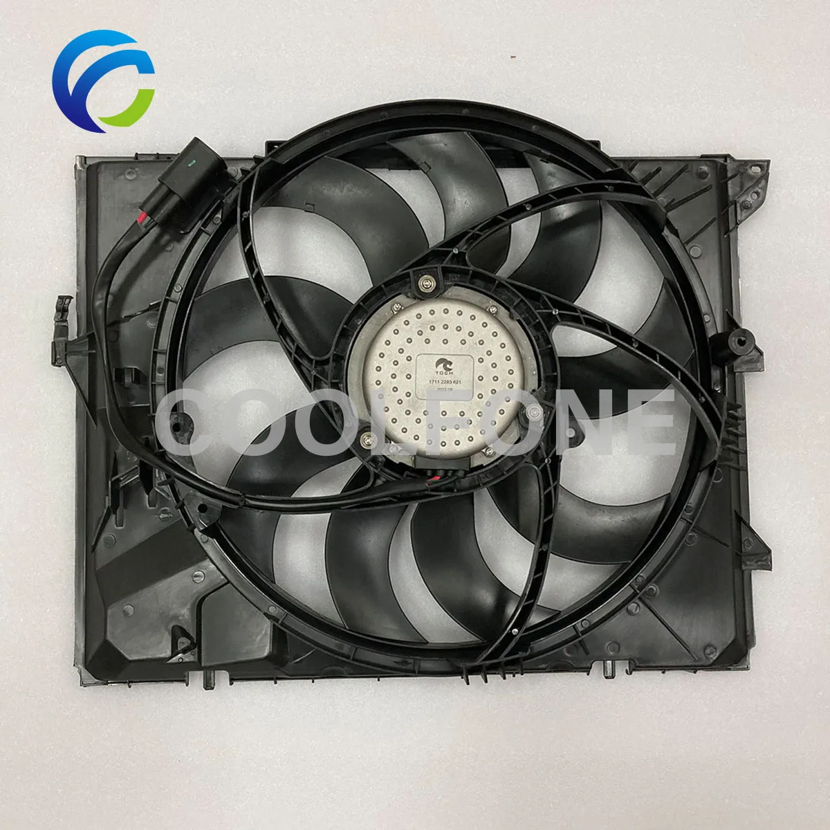 Engine Cooling Radiator Electric Fan ASSY for BMW E90 LCI E92 E93 M3 S65 17112283621  17112283389