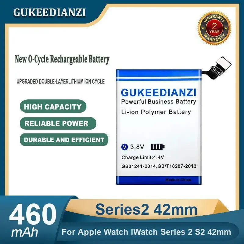 

High Capacity 460mAh Series2 42mm Watch Battery For Apple Watch iWatch Series 2 S2 42mm