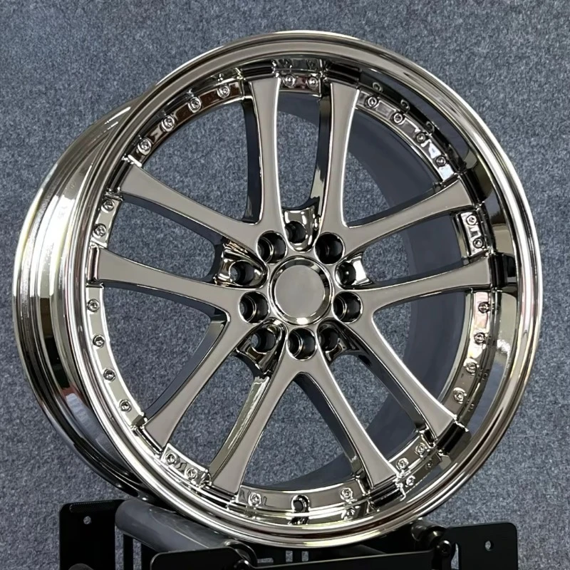 Custom Forged Alloy Wheels Gloss Black Multi Spoke 5x100 Wheels For Kia Stinger For Ford F150 For Chevy Camaro For Audi Q5