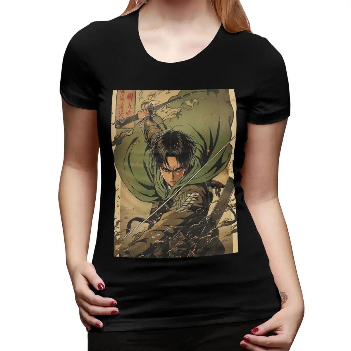 

Attack On Titan Zeke Yeager T-Shirt for Women Round Neck Streetwear T Shirts Women's Tees Short Summer Clothes Tops