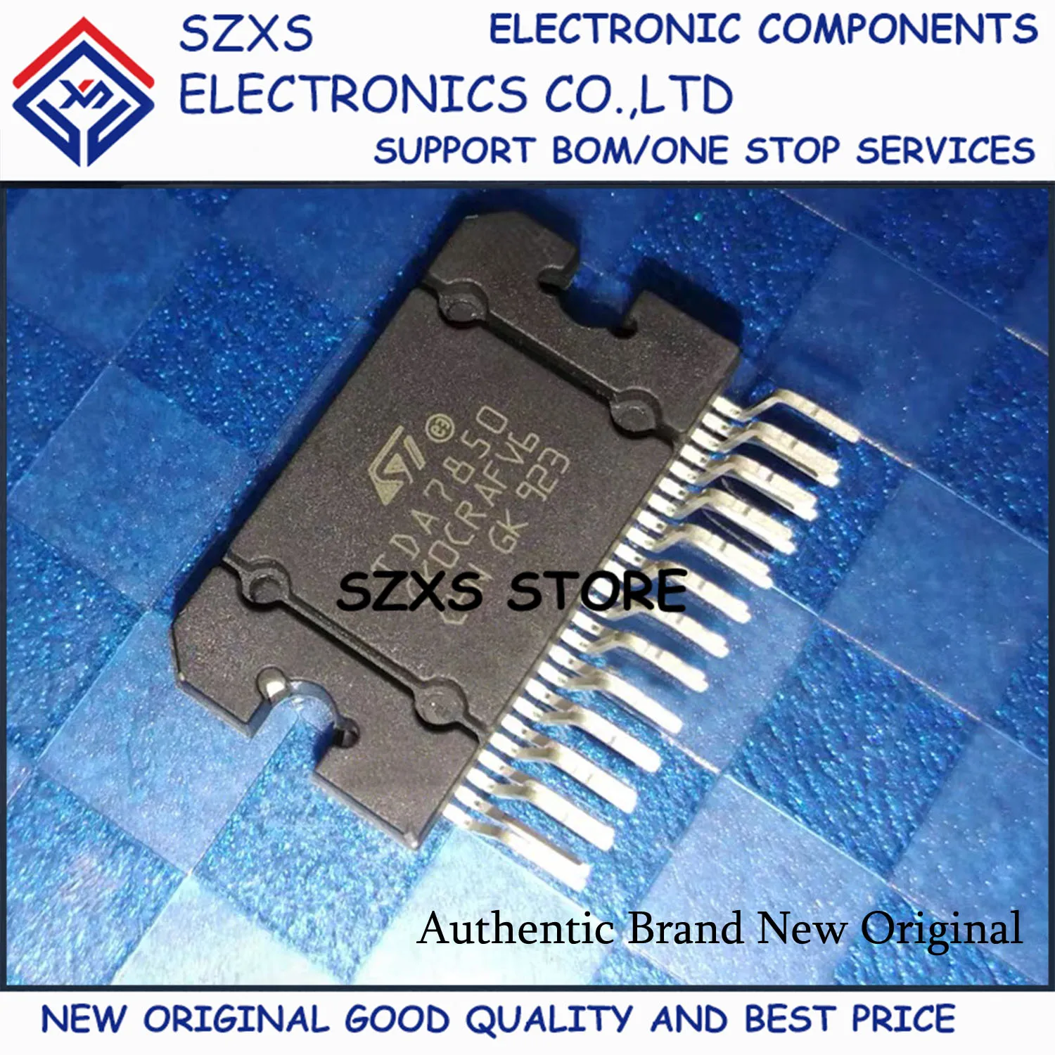 New Original 5Pcs TDA7850 TDA7850H ZIP-25 Linear Audio Amplifier IC Chip Transistor In Stock Integrated Circuit Good Quality