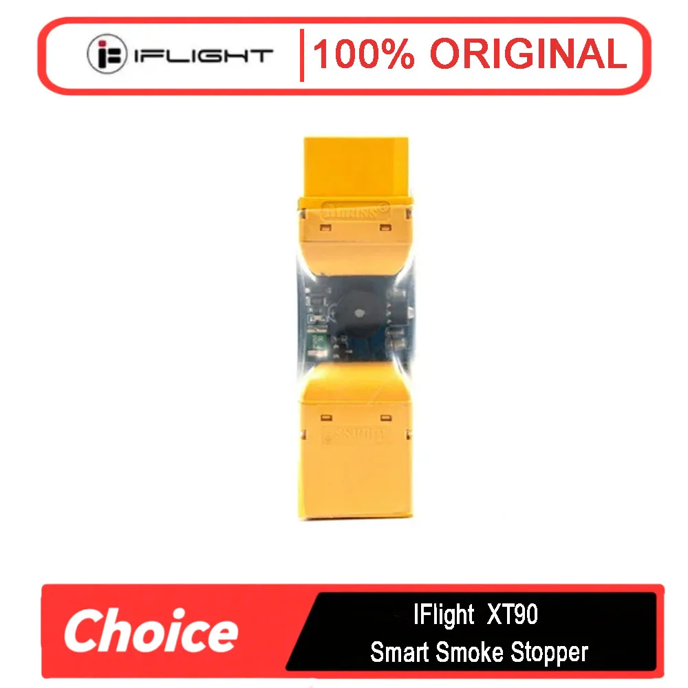 

Умная дымовая пробка iFlight XT90 — противокороткая цепь для FPV дронов, аксессуар для безопасности дрона FPV, разъем XT90