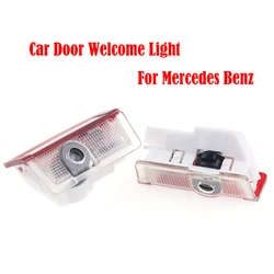 Led Car Door Welcome Light For Mercedes Benz E C Class AMG GLA GLC W205 W212 ML W166 W176 W177 W213 W246 GLE GLS Accessories