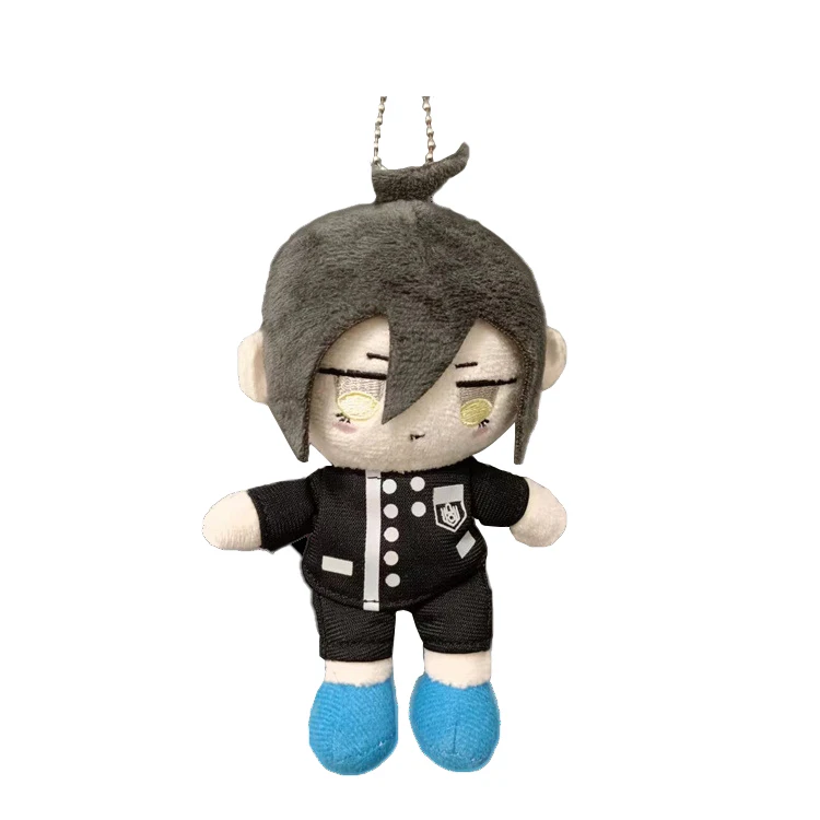 11 Style 15cm Anime Plush Doll Keyring Danganronpa V3 Dangan Ronpa Oma Kokichi Komaeda Nagito Snowdrops Ohm Plush Keychain Toy