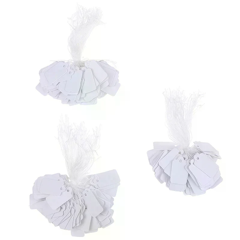 300 قطعة من سلسلة ربط الملصقات، علامات أسعار عرض البضائع والمجوهرات