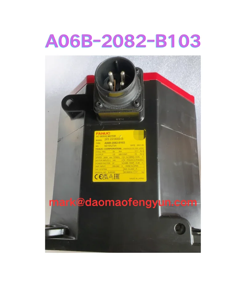 

A06B-2082-B103 Used Servo Motor Test OK