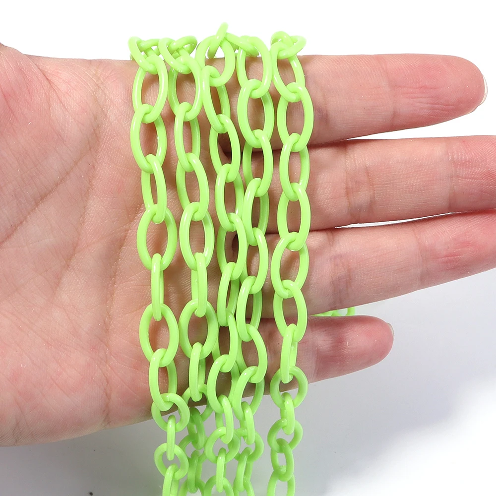 5pcs Colorful Plastic Link Chain