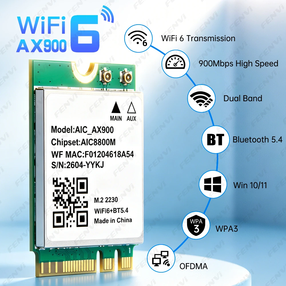 placa-de-rede-fenvi-wifi-6-bluetooth-54-m2-ax900-dual-band-24g-5ghz-adaptador-sem-fio-para-laptop-pc-win-10-11