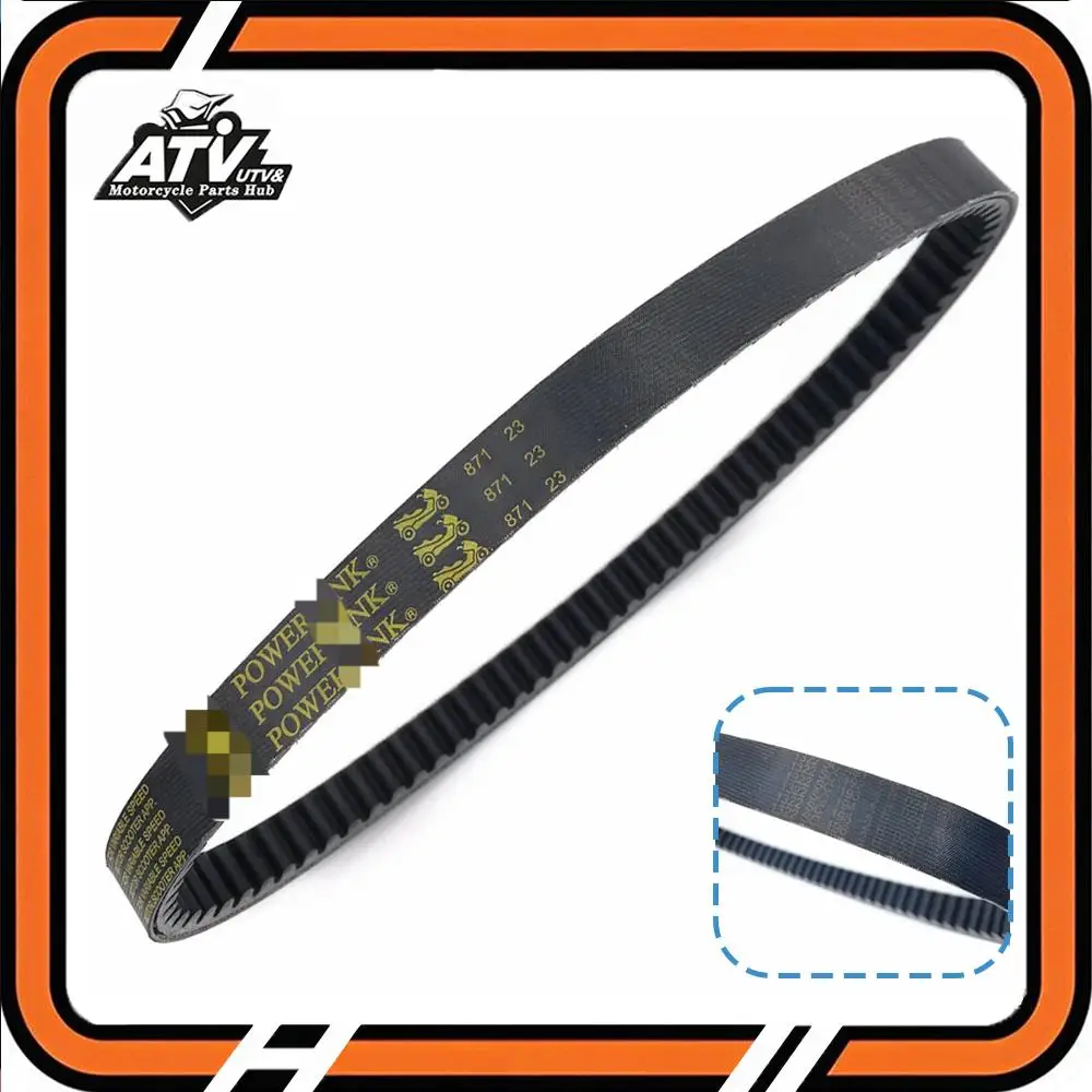 

Оригинальный приводной ремень 871x23x30 CVT для Yamaha Linhai Buyang ATV300 871 23 LU020078 LU014621 2.3.10.0050